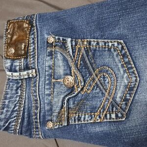 WOMENS SILVER JEANS